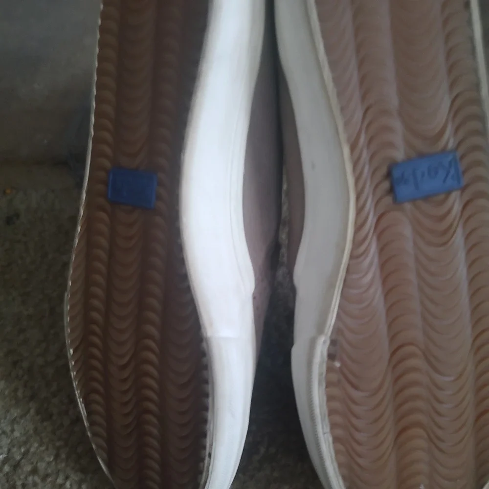 Keds Kids Taupe Suede Perforated Slip On‎ Sneakers Ortholite Beige Shoes